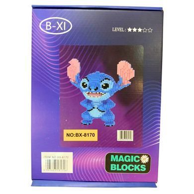 Конструктор 3D Magic Blocks Стіч 4000 деталей, кор. 34*24,5*8,5см №8170