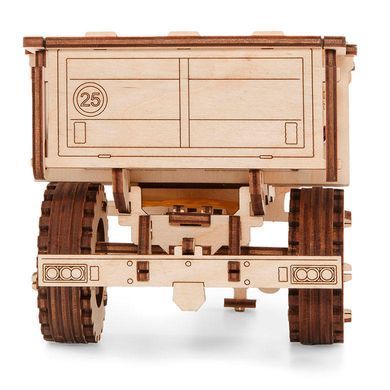 Деревянная сборная механическая 3D модель EVA Eco-Wood-Art TRAILER FOR TRACTOR BELARUS-82 001225