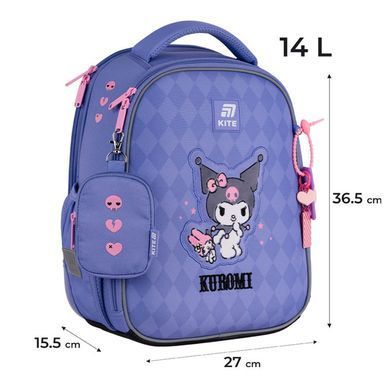 Ранець каркасний Kite мод 555 Kuromi HK25-555S-2