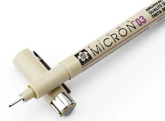 Ручка капиллярная PIGMA Micron линер Sakura 0,35мм XSDK03#**, Зелёный