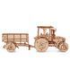 Деревянная сборная механическая 3D модель EVA Eco-Wood-Art TRAILER FOR TRACTOR BELARUS-82 001225