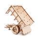 Деревянная сборная механическая 3D модель EVA Eco-Wood-Art TRAILER FOR TRACTOR BELARUS-82 001225