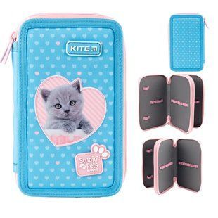 Пенал 2 відділення Kite мод 623 Studio Pets SP24-623