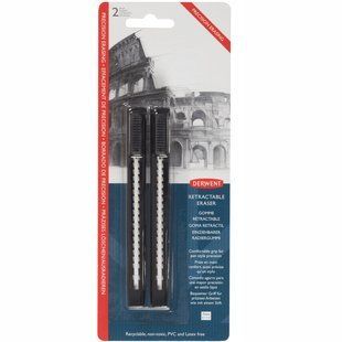Ластики Derwent высувные (упаковка 2шт) 2305806