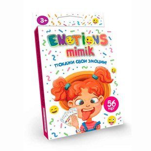 Гра настільна DankoToys DT EM-01-01 Emotions Mimik