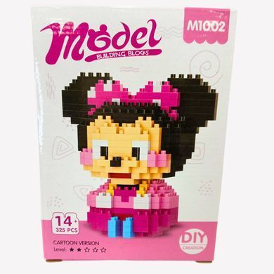 Конструктор 3D Blocks Мышка 325 детали кор. 16*11,5*4,5см М1002