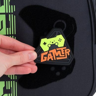Патч - Нашивка на ліпучці Kite з підвіскою на карабині Game Zone K25-3010-3