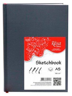 Блокнот для набросков А5 14,8*21см Rosa Studio 100г/м 96л. 16R5002