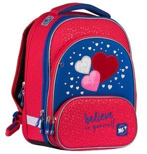 Рюкзак (ранець) 1Вересня Yes 555479 S-30 Juno Ultra Heart beat 36*27*17см + ПОДАРОК ТМ YES
