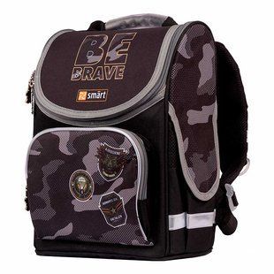 Ранець каркасний 1Вересня Yes Smart 557103 Be Brave PG-11 34*26*14см