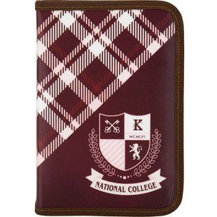 Пенал 1М Kite мод 621 College б/н K17-621-3