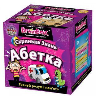 Гра BrainBox Скринька Знань Азбука 98320