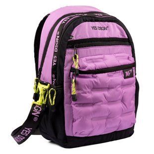 Рюкзак (ранець) м'який 1Вересня Yes 559459 TS-95 YES DSGN. Lilac 44*29*16см