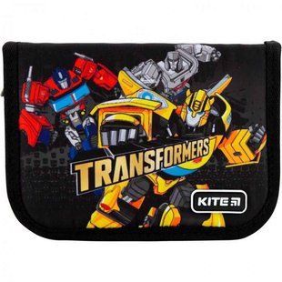 Пенал 1 отделение с 2 отворотами Kite мод 622 Tranformers-1 TF20-622-1