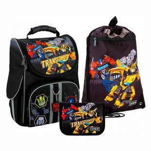 Набір рюкзак+пенал+сумка д/взуття Kite мод 501 Transformers SET_TF20-501S-1