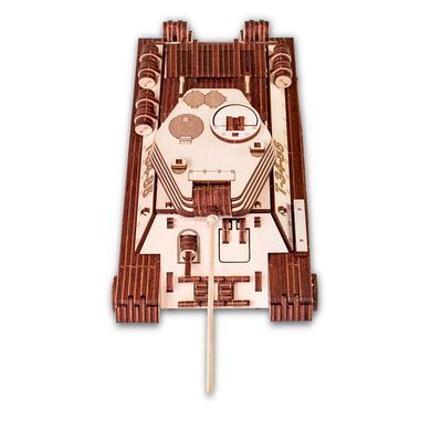 Деревянная сборная механическая 3D модель EVA Eco-Wood-Art TANK T-34-85 000822