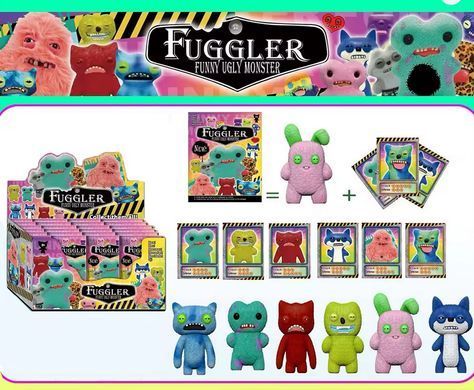 Іграшка фігурка Фуглер 7см Fuggler 9005 пластик , вид асорті, упаковка Сюрприз, в пакеті