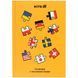 Тетрадь для иностранных слов (словарь) А5 Kite 60 листов Puzzle K25-407-3