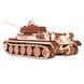 Деревянная сборная механическая 3D модель EVA Eco-Wood-Art TANK T-34-85 000822