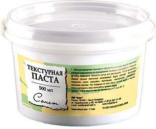 Паста текстурная для декору ЗХК Невская Палитра Сонет 500мл 5524923