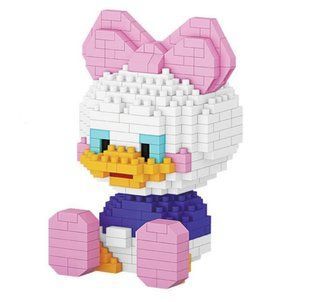 Конструктор 3D Blocks Уточка 344 детали кор. 16*11,5*4,5см М1006