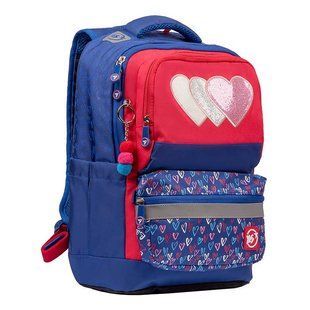 Рюкзак (ранець) м'який 1Вересня Yes 558211 S-30 Juno XS Heart beat 38*31*19см