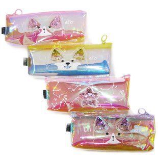 Косметичка-пенал XS Dog-Cat силіконовий 19*8*3,5см 8373