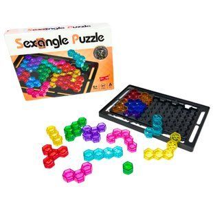Игра настольная 4FUN Game логическая Sexangle Puzzle 929-34