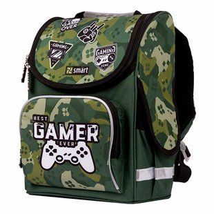 Ранець каркасний 1Вересня Yes Smart 557016 Best Gamer PG-11 34*26*14см