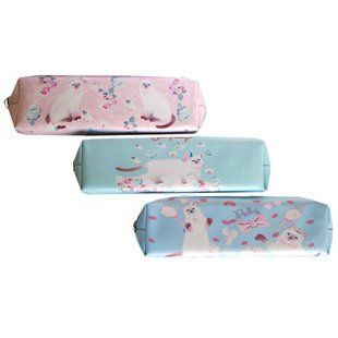 Косметичка-пенал Лидер PVC 20*6*3см, Cats мікс №887-17