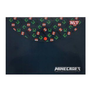 Папка-конверт А4 с кнопкой Yes Minecraft TNT 492335