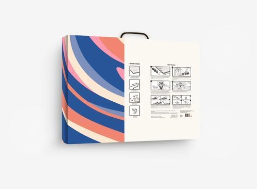 Картина раскраска по номерам на холсте - 40*50см BrushMe черный холст, с золотой краской BSB0003 Золотая кисть