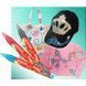 Маркер KREUL для ткани 2-4мм glitter KR-926**, Голубой