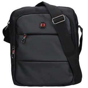 Сумка через плече Enrico Benetti Eb62060001 Downtown Black з від. для iPad 25*30*11см