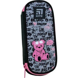 Пенал мягкий Kite мод 599 Lucky Girl K24-599-1