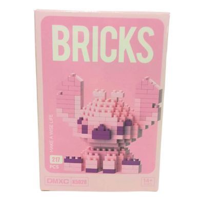 Конструктор 3D Blocks Bricks Ангел, кор.11,2*7,7*4см, 217 дет X-5028