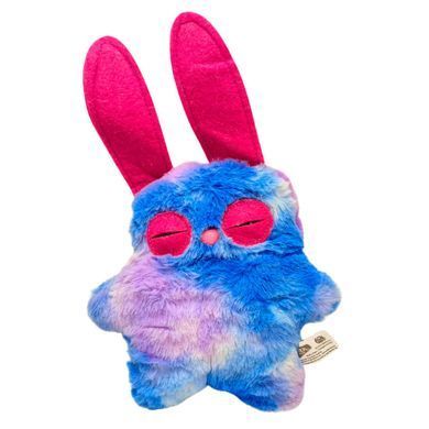 Игрушка фигурка Фуглер 23см Fuggler мягкая 15705R Бешеный кролик-малыш радужно-фиолетовый, в крафт коробке
