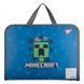 Портфель А4 Yes пластик на молнии FC Minecraft. Alex 492237